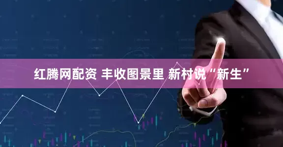 红腾网配资 丰收图景里 新村说“新生”