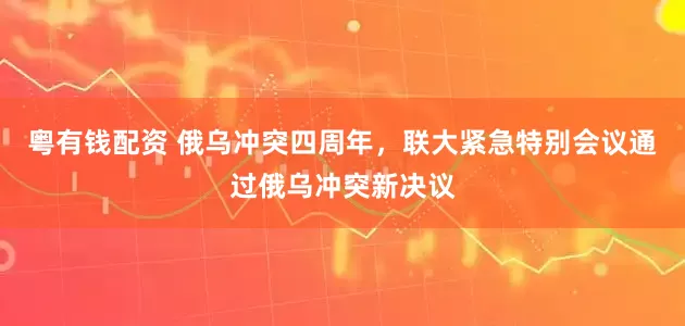 粤有钱配资 俄乌冲突四周年，联大紧急特别会议通过俄乌冲突新决议
